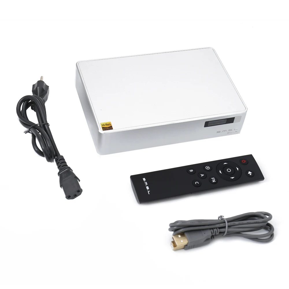 SMSL SU 8 ES9038Q2M * 2 32 бит/768 кГц DSD512 DAC USB/оптический/коаксиальный