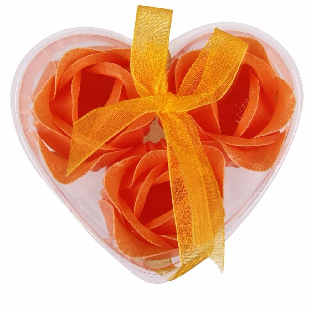 Ароматические Роза Лепесток мыло, средство для ванны набор Свадебная вечеринка, подарок на день Святого Валентина