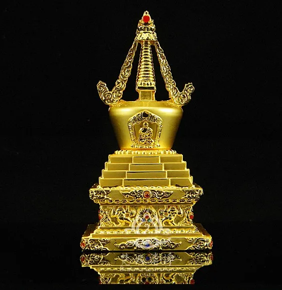 Тибетские предметы буддизма/медный сплав stupa/башня Будды/Bodhi tower|buddhism supplies|buddhism