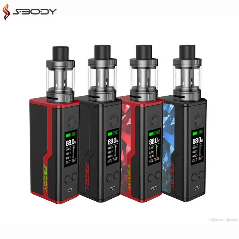 Электронная сигарета ssbody Lancer 88W TC Starter вейп бокс мод с контролем температуры