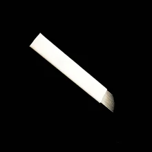 0.25 мм tebori microblading 11pins Flex лезвия татуировки иглы для вышивания pernement макияж бровей Pen поставщика