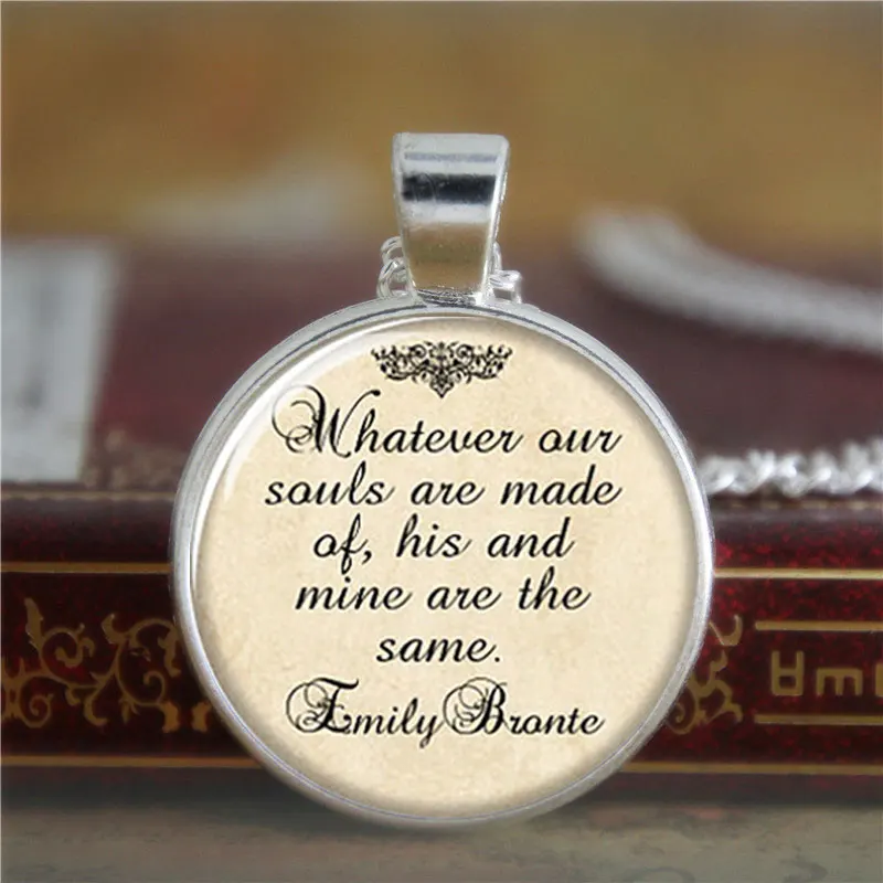 10pcs/lot Romance necklace, Whatever our souls are made of, his and