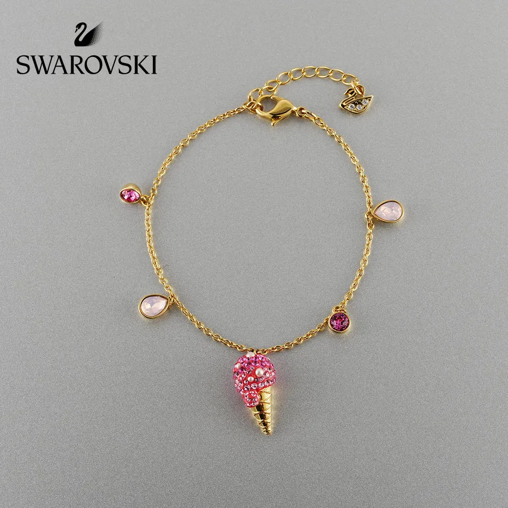 

Original Genuine Swarovski NO REGRETS lovely ice cream bracelet for girlfriend 5457498