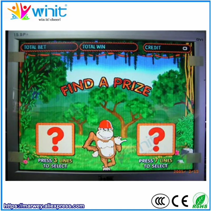 Marwey Crazy Monkey игровая доска для казино jamma 1 в красная печатная плата игровых