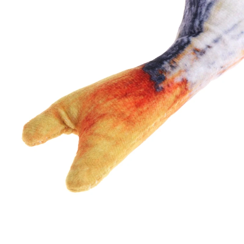 3D Забавный котенок питомец соленая рыба мягкая мята Интерактивная жевательная игрушка