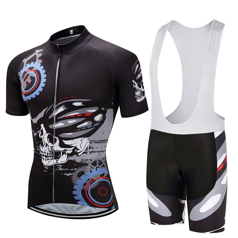 Crossrider, футболка для велоспорта с черепом, MTB, одежда для велоспорта, Ropa Ciclismo, короткие комплекты, одежда для велоспорта, одежда для Майо, костюм-кюлот