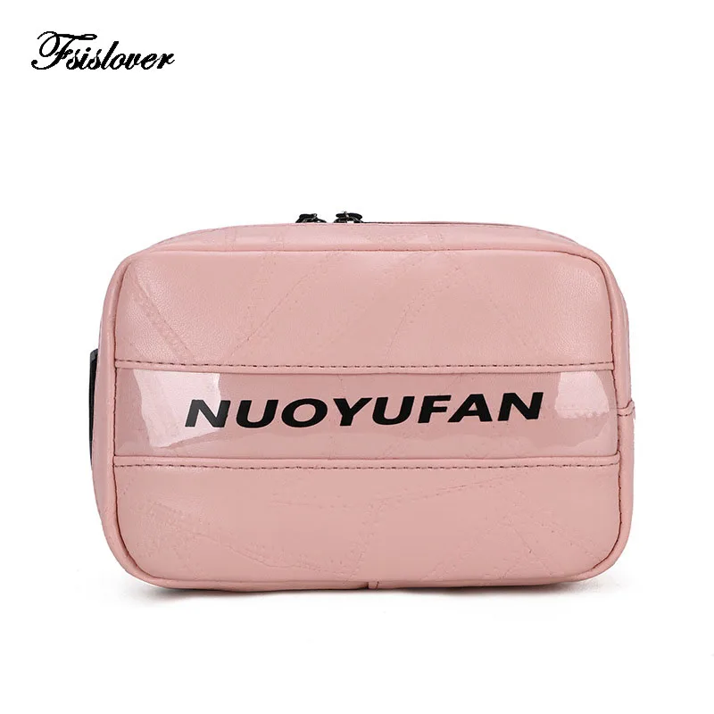 

2019 Fashion Waist Bag Unisex Fanny Pack Couple PU Leather Ladies Belt Bags HipHop Pack Money Phone Chest Bag bolso Mujer