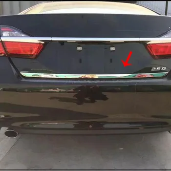 

For Toyota Aurion Altis Camry Asian 2012-2017 Stainless steel Rear Trunk Door Cover Trim Tail Gate Moulding Styling Sticker 1pcs