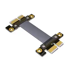 20CM PCI-e PCI Express 36Pin 1X M-M / F-F Miner Graphics Card Extension Cable for Motherboard Graphics Card quadro nvs440 256mb pci e16x graphics card four screen professional graphics processing graphics card