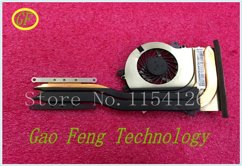 

E322600010CA вентилятор для охлаждения процессора ноутбука MSI GS60 GS70 ONC MS-16H21 CPU Dual Brass 212A087077080A3241