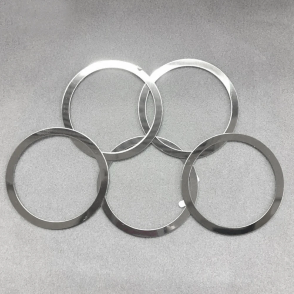 

4Pcs Universal Easy Apply For Magnetic QI Charger Holder Air Vent Wireless Metal Ring Practical Portable Car Mount Round Mini