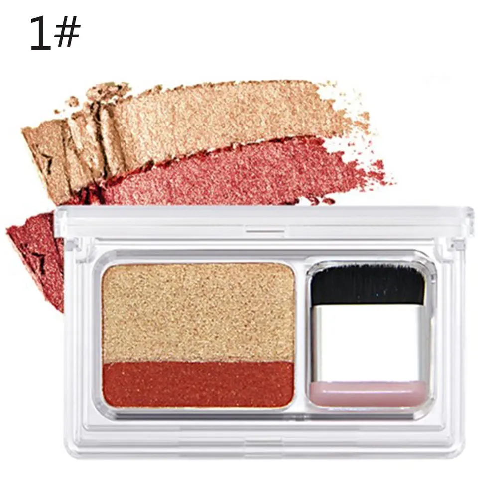 

Lazy Double Color Eye Shadow Double Gradation Eye Shadow Long Lasting Matte Eyeshadow