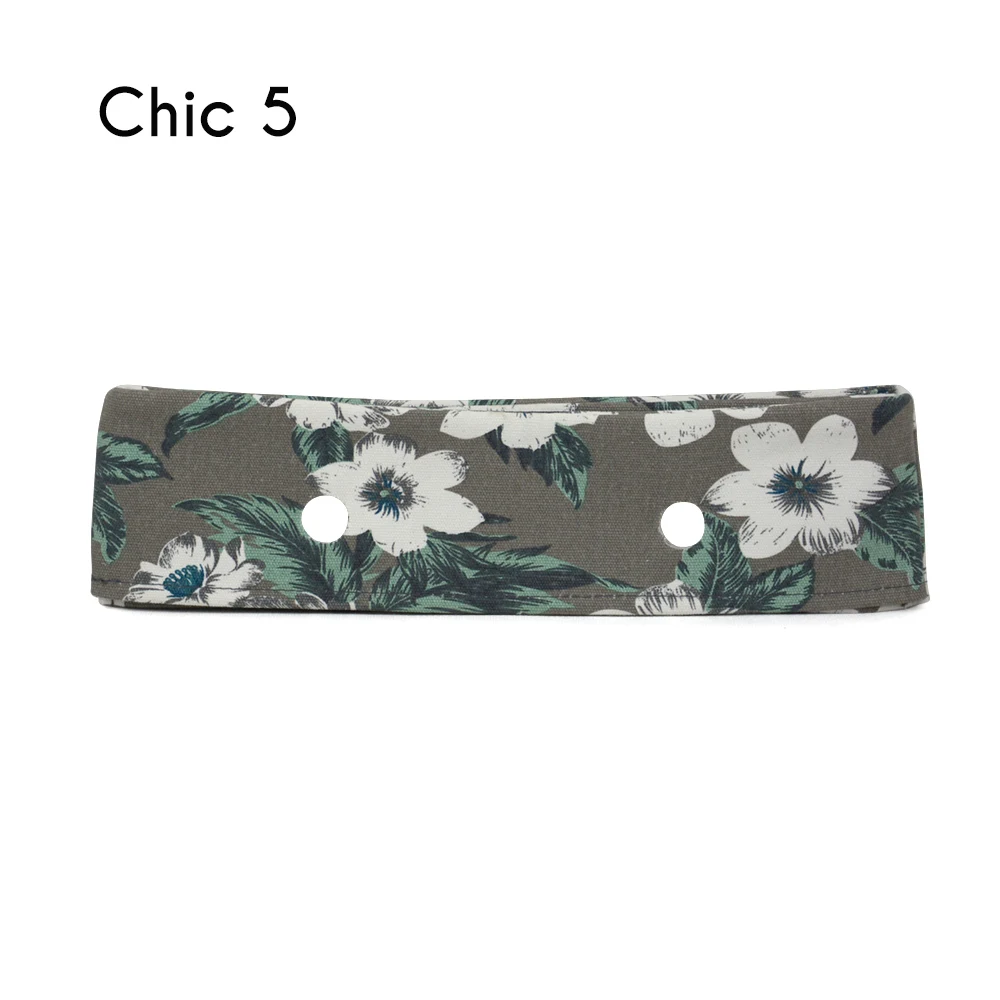 TANQU, новинка, летняя цветочная ткань, отделанная хлопковой тканью, тонкое украшение для Ochic Obag, сумка O Bag Body для лета и осени - Цвет: Chic 5