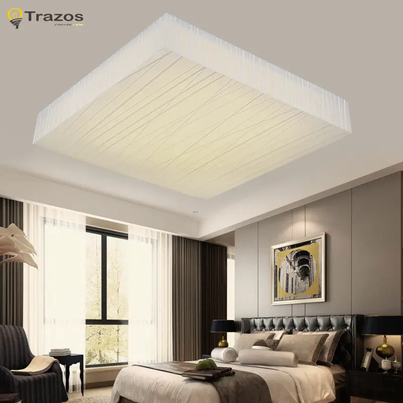 

Modern Led Ceiling Lights For Indoor Lighting plafon led Square Ceiling Lamp Fixture With Remote Control Free Shipping