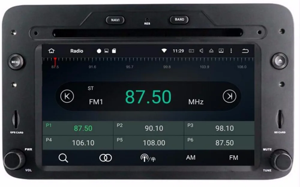 Flash Deal 4G LTE Android 8.0 RAM 4G Octa core car dvd player For Alfa Romeo Spider Alfa Romeo 159 Brera 159 Sport wagon GPS Radio stereo 1
