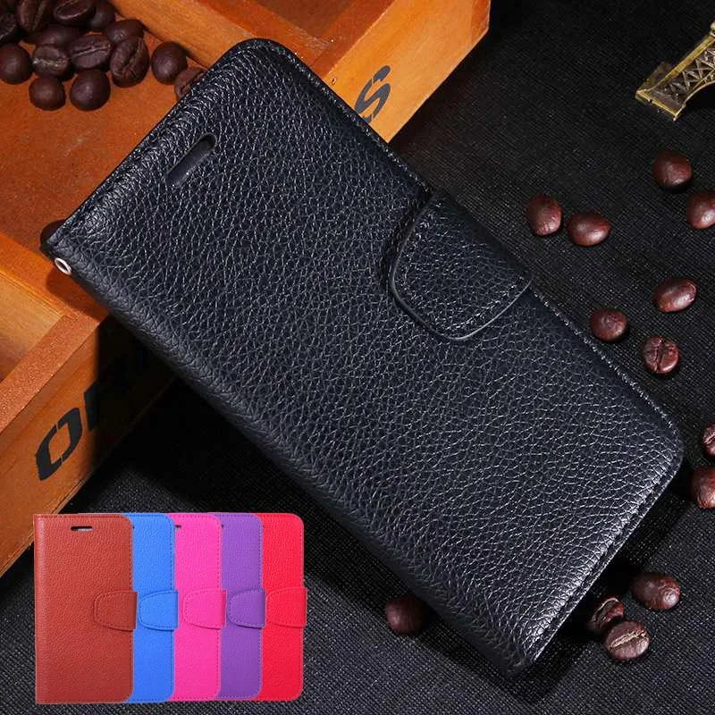 

luxury litchi PU Leather Case stand Phone Case for Samsung Galaxy S3 S4 S5 Mini S6 S7 Edge S8 S9 Plus NOTE 8 Wallet Cover Fundas