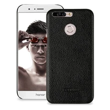 Ультратонкие легкий назад чехол для телефона Корова Пояса из натуральной кожи Телефон Защитная крышка сумка для Huawei Honor V9 5.7 дюйма+ подарок