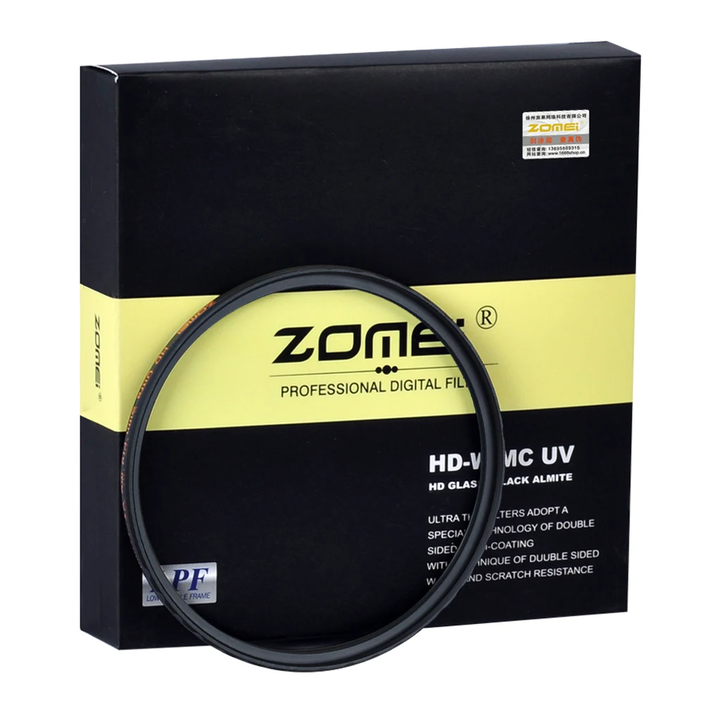 Zomei HD 18 layer Ultra Slim MC UV Filter Waterproof Oilproof Scratch MCUV Filter For Canon Nikon Sony Pentax Fuji Lens Zomei HD 18 layer Ultra Slim MC UV Filter Waterproof Oilproof Scratch MCUV Filter For Canon Nikon Sony Pentax Fuji Lens