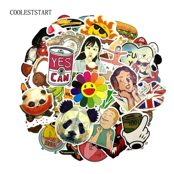 

200pcs Random PVC Stickers Cool Anime Stickers Gift for Children Sticker on DIY Laptops Suitcase Skateboard Wall Motorcycle