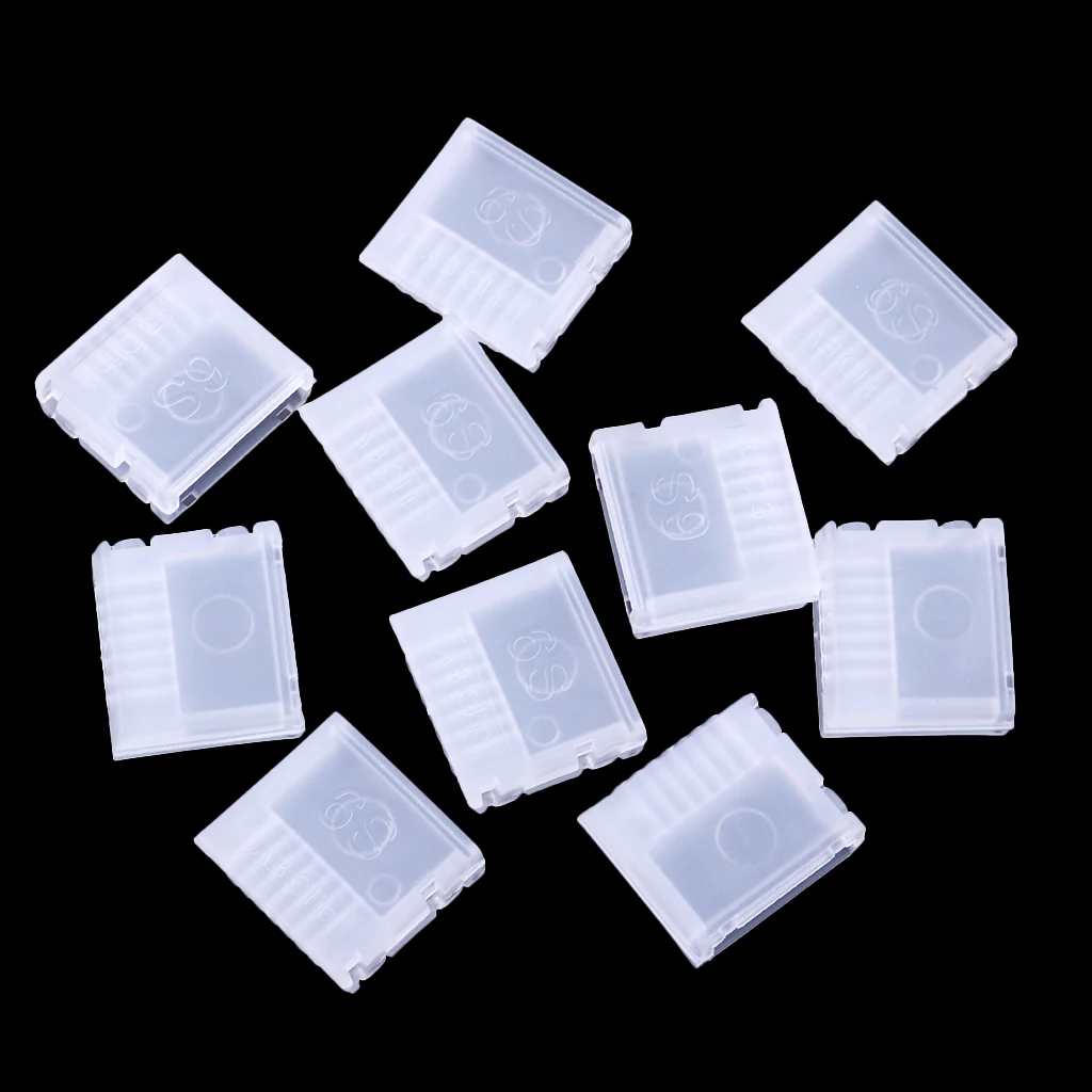 10pcs Lithium Battery Balance Lead Wire Head Protector AB Buckle Clip 2-6S RC Model Aircraft Parts