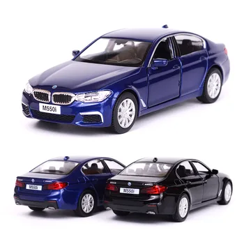 

1:36 Scale Diecast Alloy Metal Car Model For TheBMW M550i Collection Vehicle Model Pull Back Toys Car for children gifts