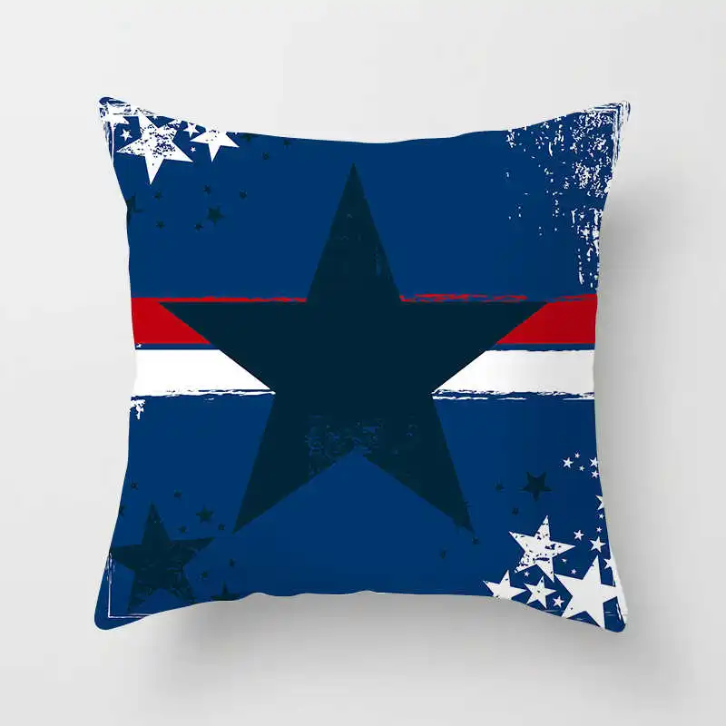 heart five star dot triangle flag balloon cushion cover (9)