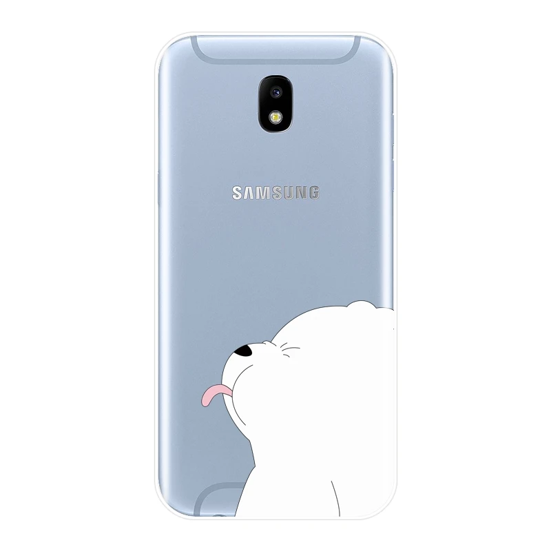 Милая задняя крышка для Samsung Galaxy J4 J6 J8 Plus, силиконовый чехол для Samsung J2 Prime J3 J5 J7