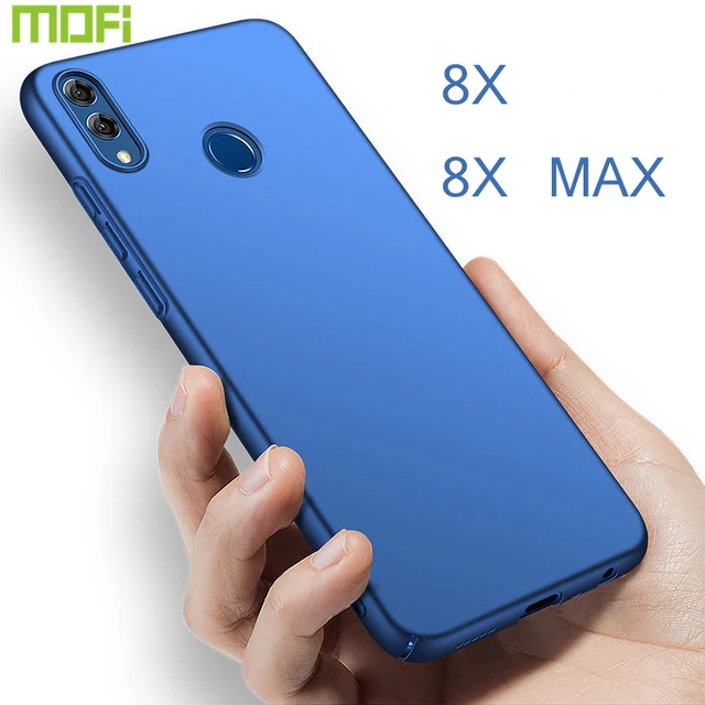 US $6 48 28% OFF|Honor 8X Case For Huawei Honor 8X Case Cover Mofi For Huawei Honor 8X Max Case Pc Hard Back Cover Soild Color Thin Honor8X Black-in