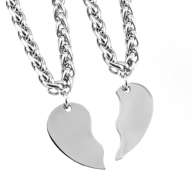 collier-femme-Split-Heart-Necklace (3)