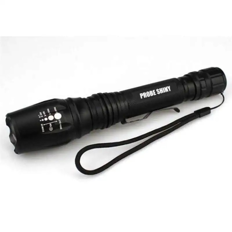 G700 X800 CREE XM-L2 T6 светодиодный зум тактический военный фонарик супер фонарик Набор домашний Открытый Дорожный светильник фонарик#4J03 - Испускаемый цвет: Белый