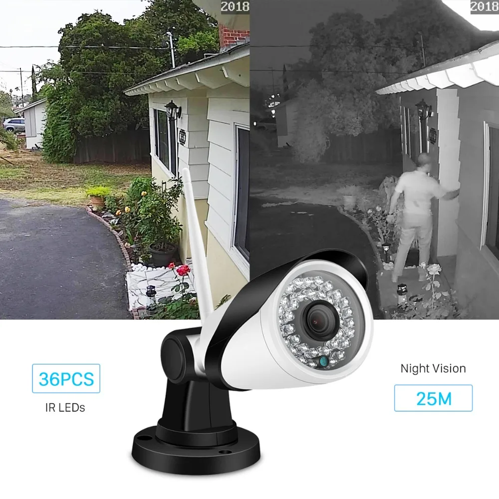 2MP 1MP Yoosee IP Wifi камера 1080P 960P 720P ONVIF Беспроводная Проводная P2P CCTV цилиндрическая