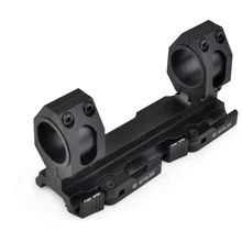 25,4 мм-30 мм, тактическое крепление для страйкбола винтовки с автоматическим замком QD, тактическое крепление для 20 мм Пикатинни для охоты и стрельбы