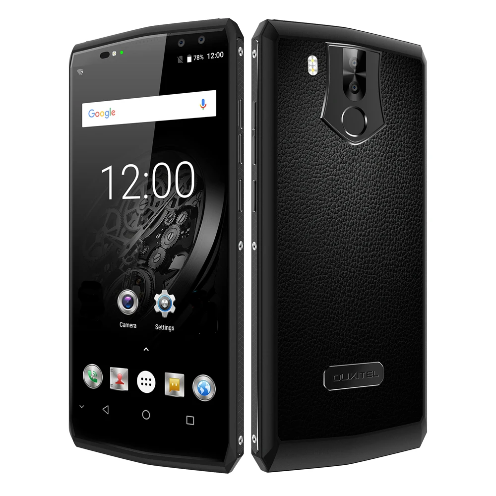 OUKITEL K10 4G Smart Phone 6.0 inch Android 7.0 Octa Core 6GB 64GB 11000mAh Quad 4 Cameras Fingerprint NFC Face ID Cellphone
