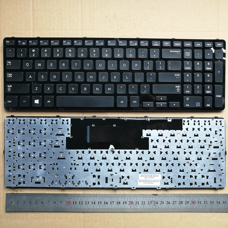 Eua novo teclado do portátil para samsung