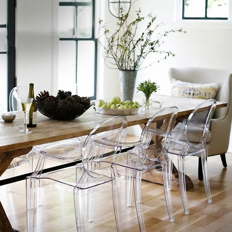 

Transparent Crystal Chair Funitue Wedding Chair Banquet Chair for Dinning Room Hotel Party or Gathering Outside or office