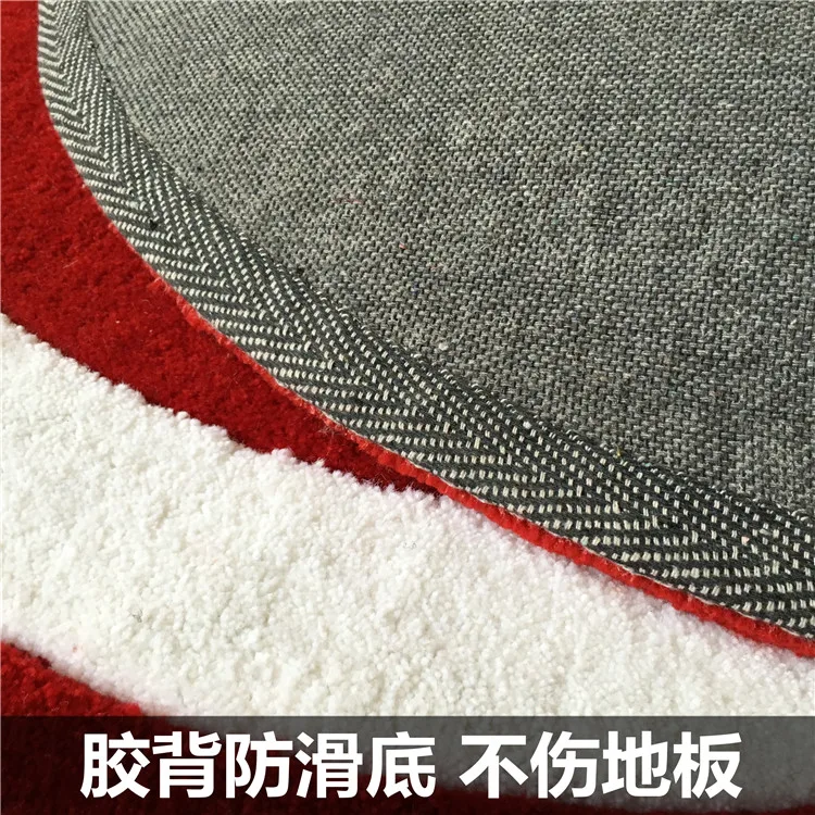Captain America Schild Cartoon Acryl Runde Carpet Couchtisch