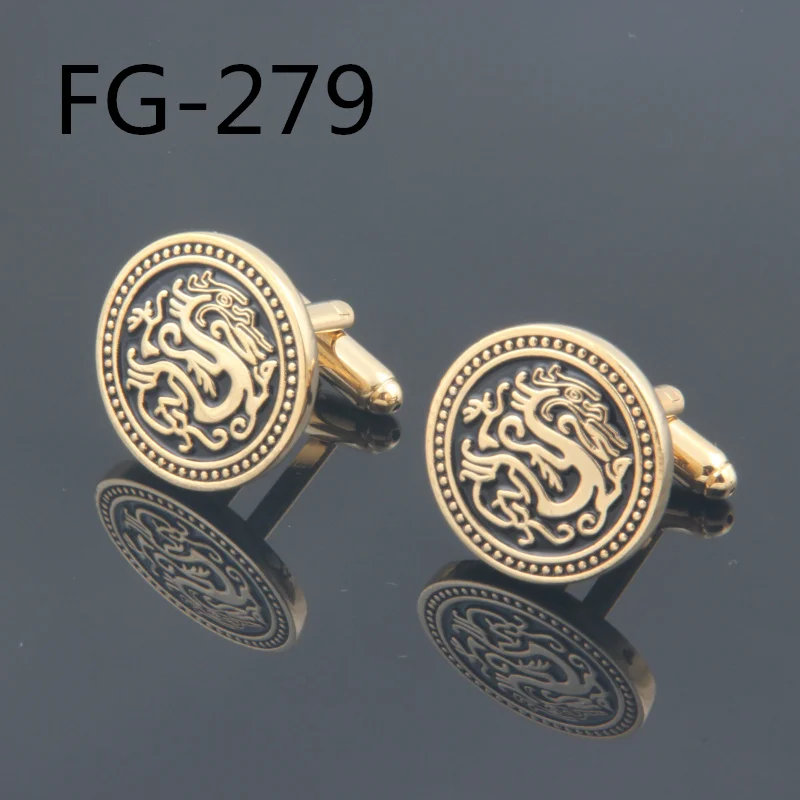 

Fashion Cufflinks FREE SHIPPING:High Quality Cufflinks For Men FIGURE 2018Cuff Links Dragon Wholesales