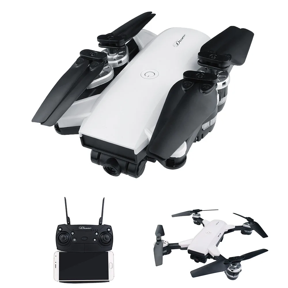 New Foldable Drone With HD WIFI FPV Wide Angle Camera RC Selfie Drone 6 Axis RC