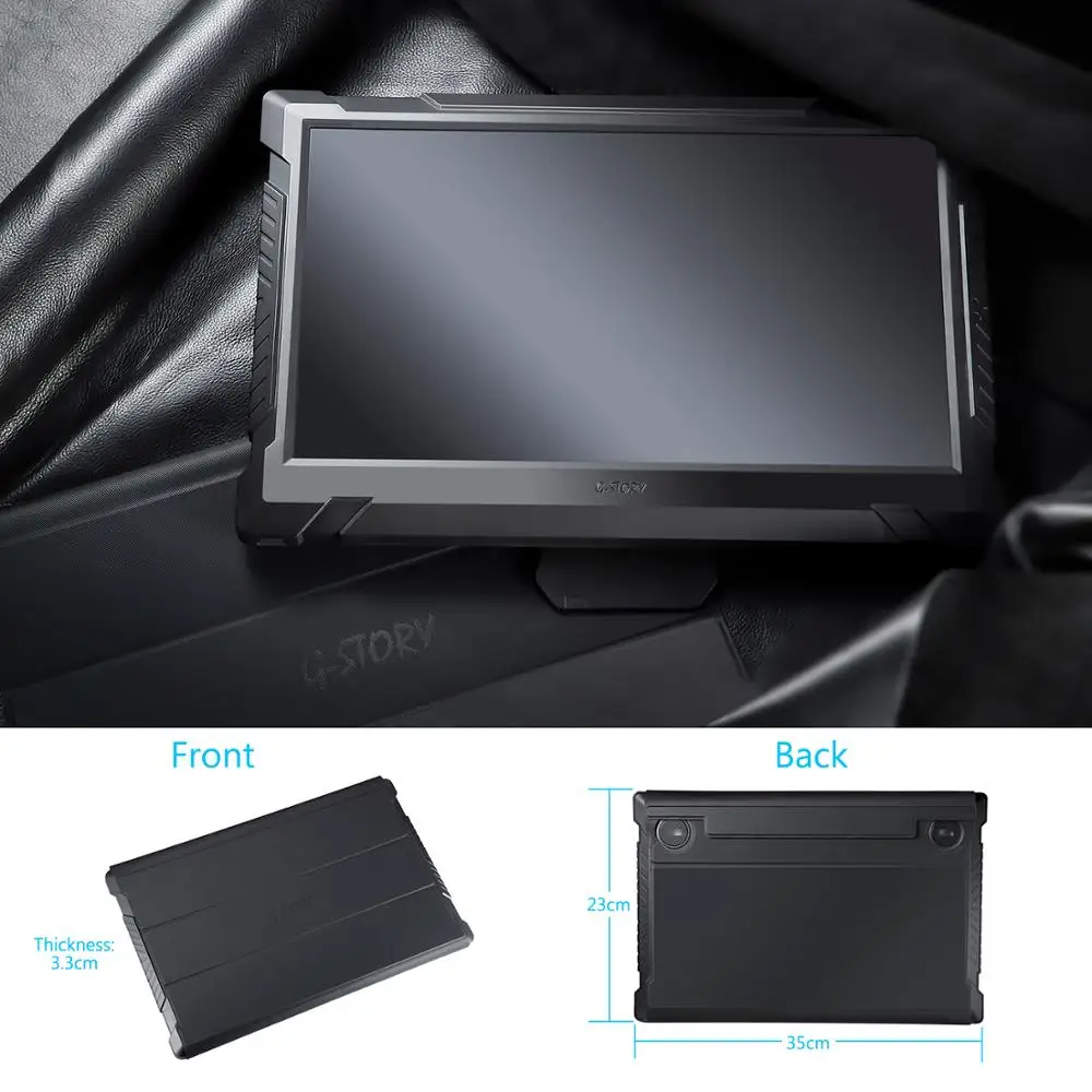  G-STORY 13.3” QHD 4K Eye-Care Portable Gaming Monitor Hdmi For LaptopPhoneXboxSwitch And Ps4 Portab