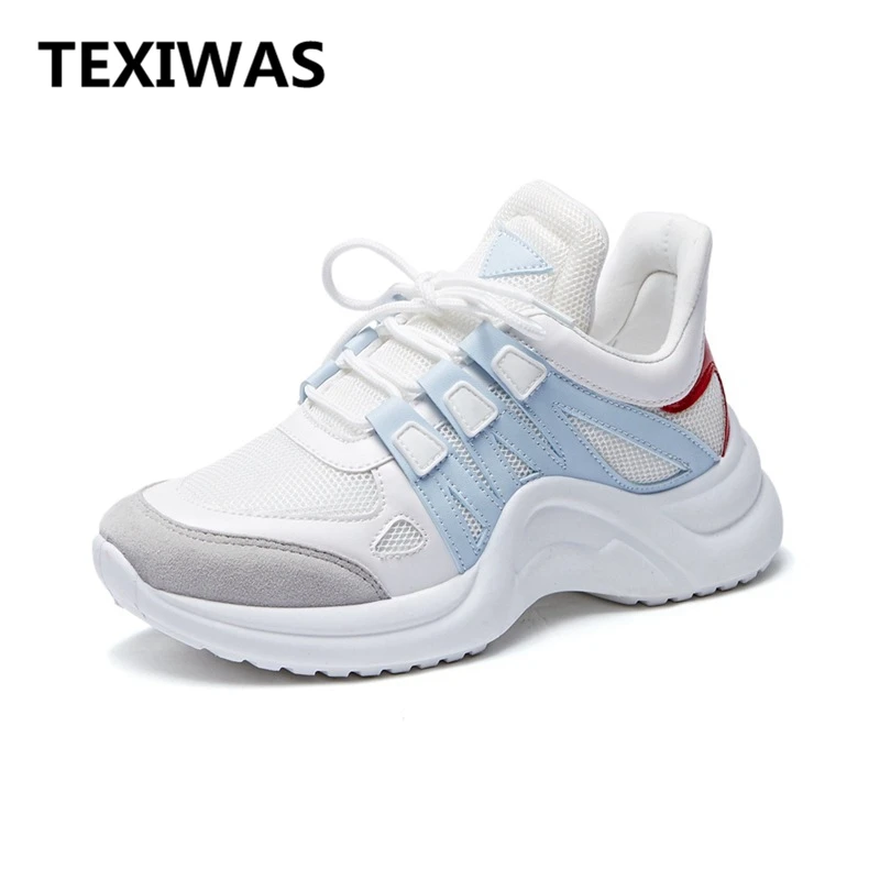 حار المرأة أحذية رياضية تنفس شبكة النساء حذاء كاجوال امرأة تفلكن الدانتيل يصل Footwears الإناث منصة أحذية رياضية حار المرأة أحذية رياضية تنفس شبكة النساء حذاء كاجوال امرأة تفلكن الدانتيل يصل Footwears الإناث منصة أحذية رياضية