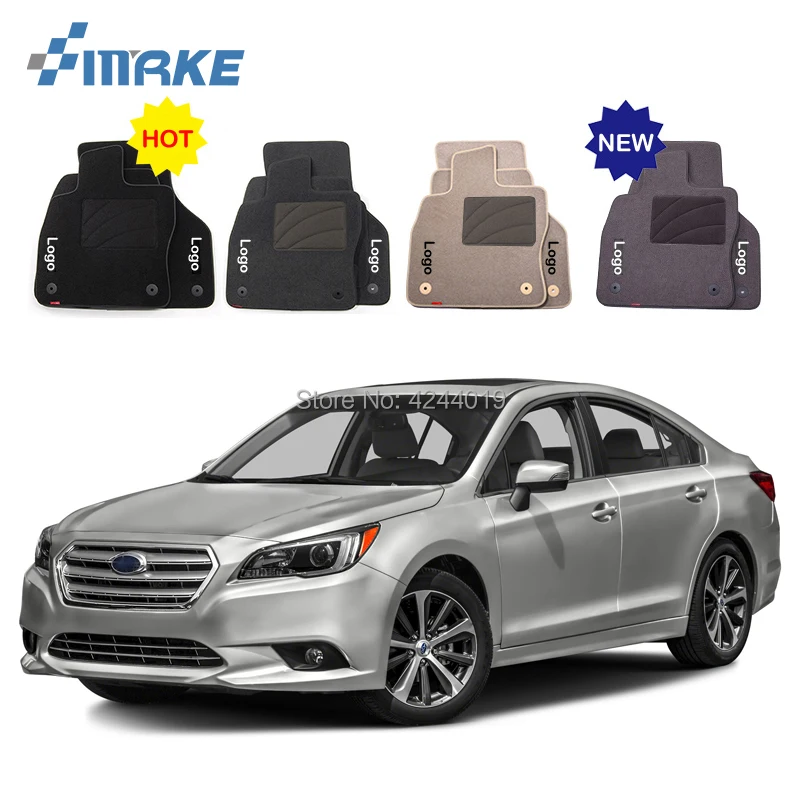 

For Subaru Legacy Car Floor Mats Front Rear Carpet Complete Set Liner All Weather Waterproof Customized Car Styling