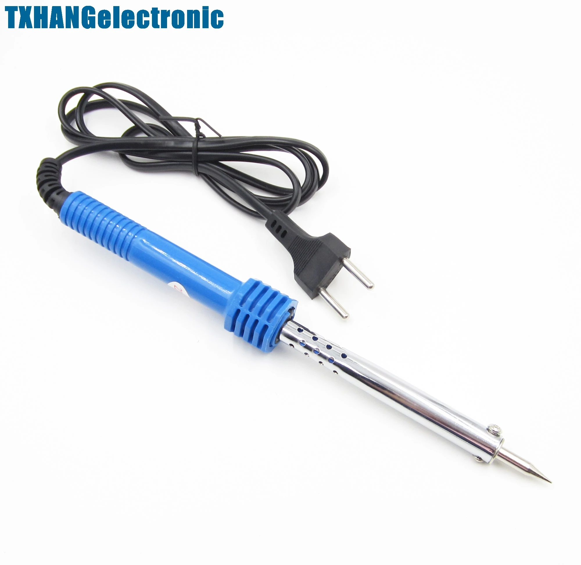 Новый 60 Вт AC 220 V 240 Электрический паяльник сварочный инструмент ЕС вилка|plug eu|plug