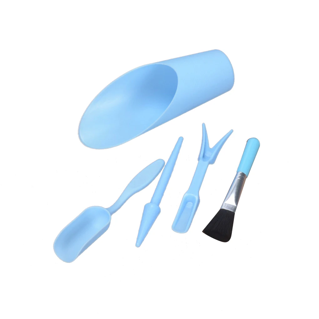 blue 1set 6/12 ячеек поднос для семян коробка для выращивания горшок для рассады стартовый набор для проращивания с куполом ярлыки для растений для цветника - Цвет: blue 1set
