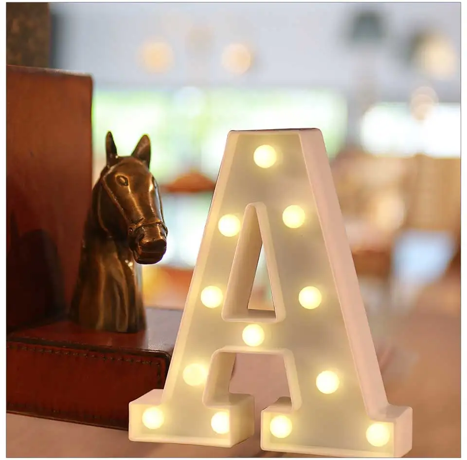 Светильник с буквенным алфавитом s Led 3D буквенный светильник с буквами светодиодный ночной Светильник знак шатра для дня рождения, свадьбы, вечеринки настенный домашний декор
