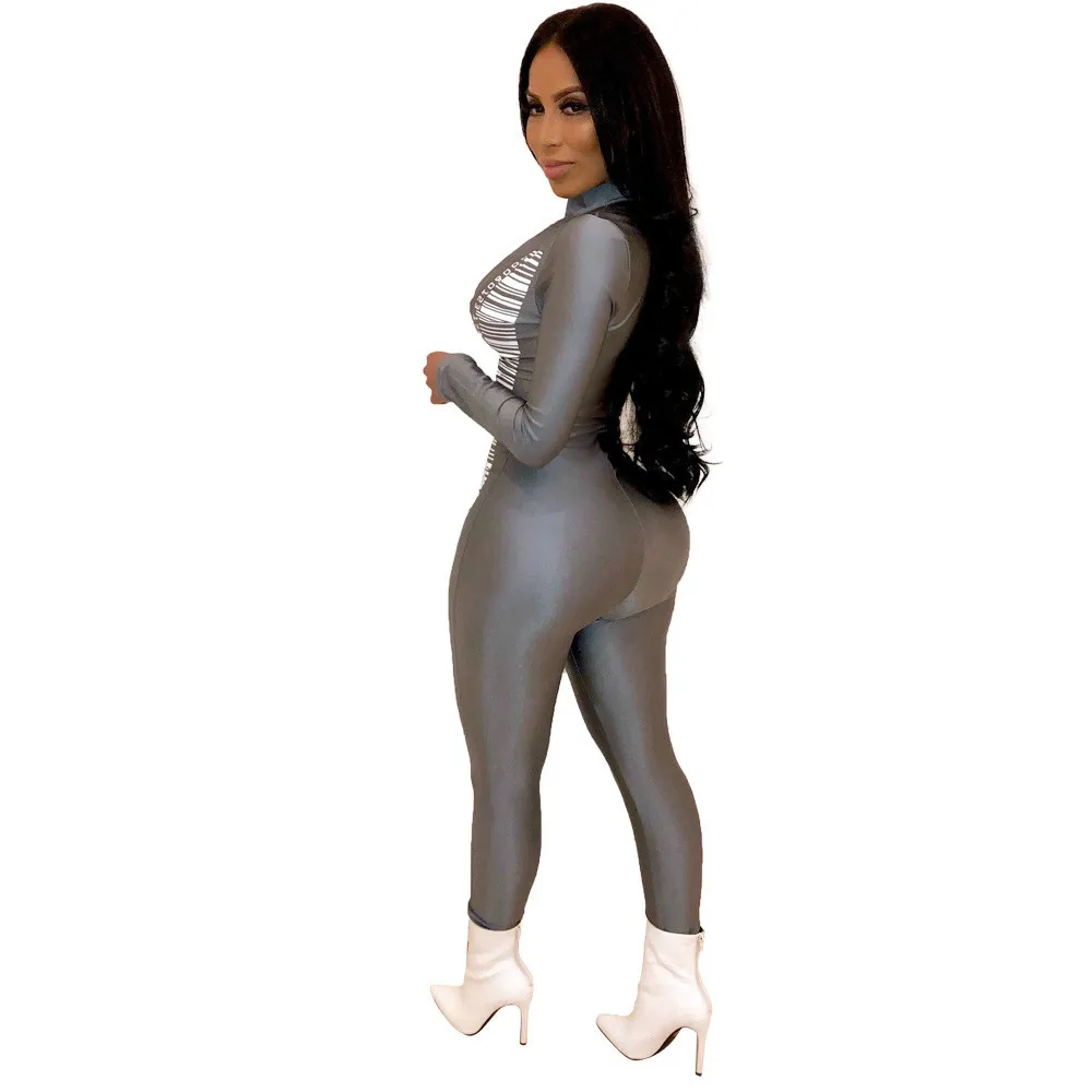 Women-Figure-Print-Zip-Up-turn-down-long-sleeve-bodycon-skinny-jumpsuit-sexy-club-romper-outfit (5)