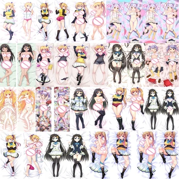 

October update Anime Myriad Colors Musaigen no Phantom World kawakami hugging Body pillowcase otaku Dakimakura pillow cover
