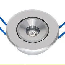 Мини светодиодный светильник 1 Вт 3 Вт высокой мощности Светодиодный светильник для шкафа/Точечный светильник светодиодный потолочный светильник AC85-265V