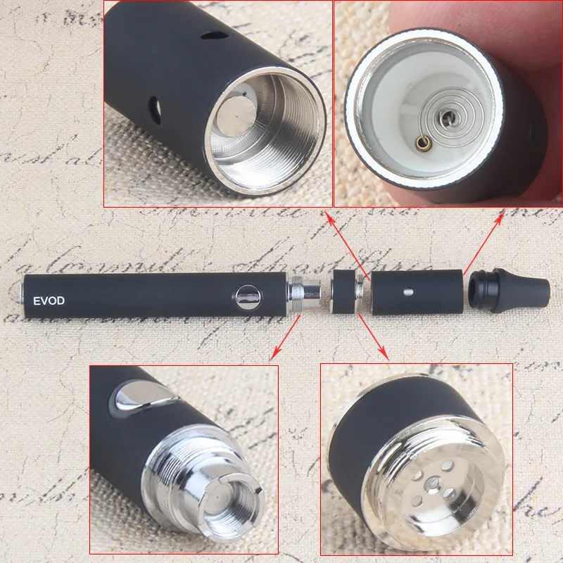 Dry Herb Vaporizer Kit Electronic Cigarette with 900mAh Evod Battery Mini Ago G5 Herbal Wax Atomizer E Cigarettes Vape Pen Kits