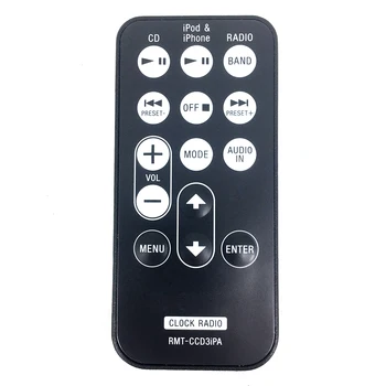 

Genuine Original Remote Control RMT-CCD3iPA RMTCCD3iPA For Sony CD Radio Clock Radio iPod Controller telecomando