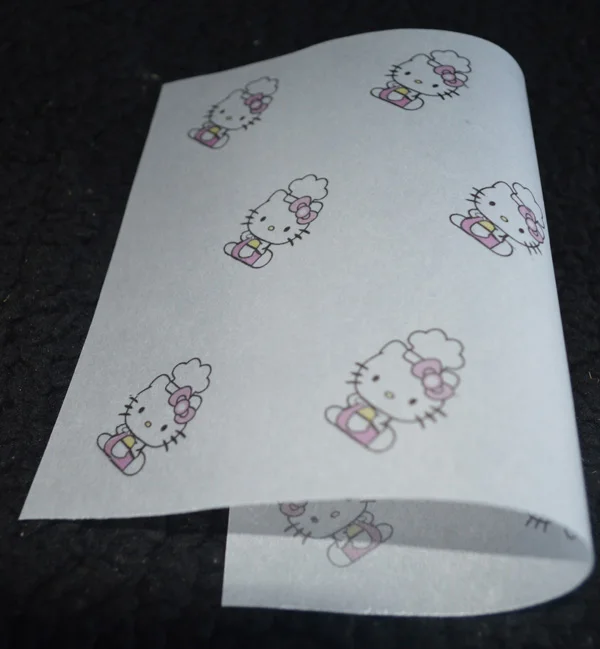 

200PCS 15x21cm & 21x29cm Hello Kitty HANDMADE Soap Wrapping Paper Soap Packaging Greaseproof Paper Gift Packing